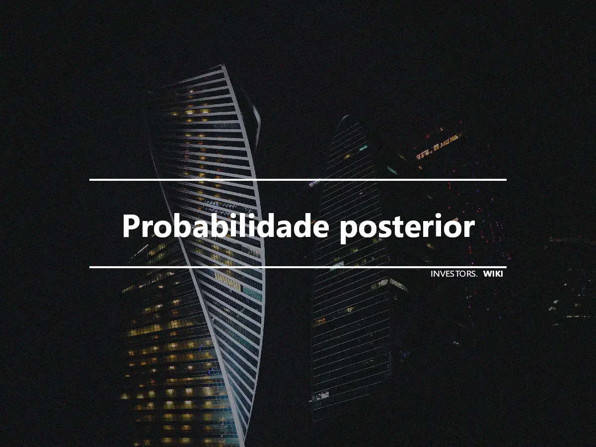 Probabilidade posterior