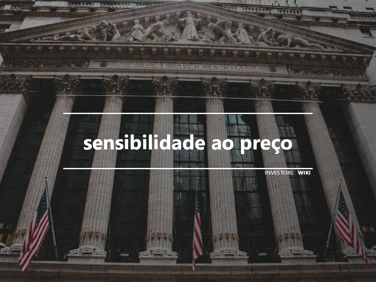 sensibilidade ao preço