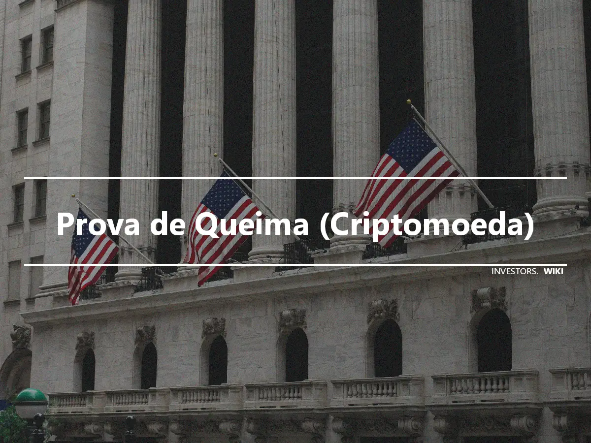 Prova de Queima (Criptomoeda)