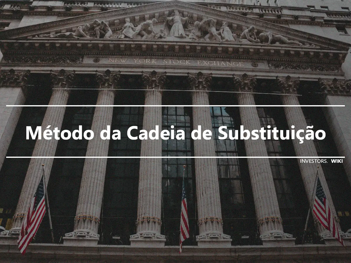 Método da Cadeia de Substituição