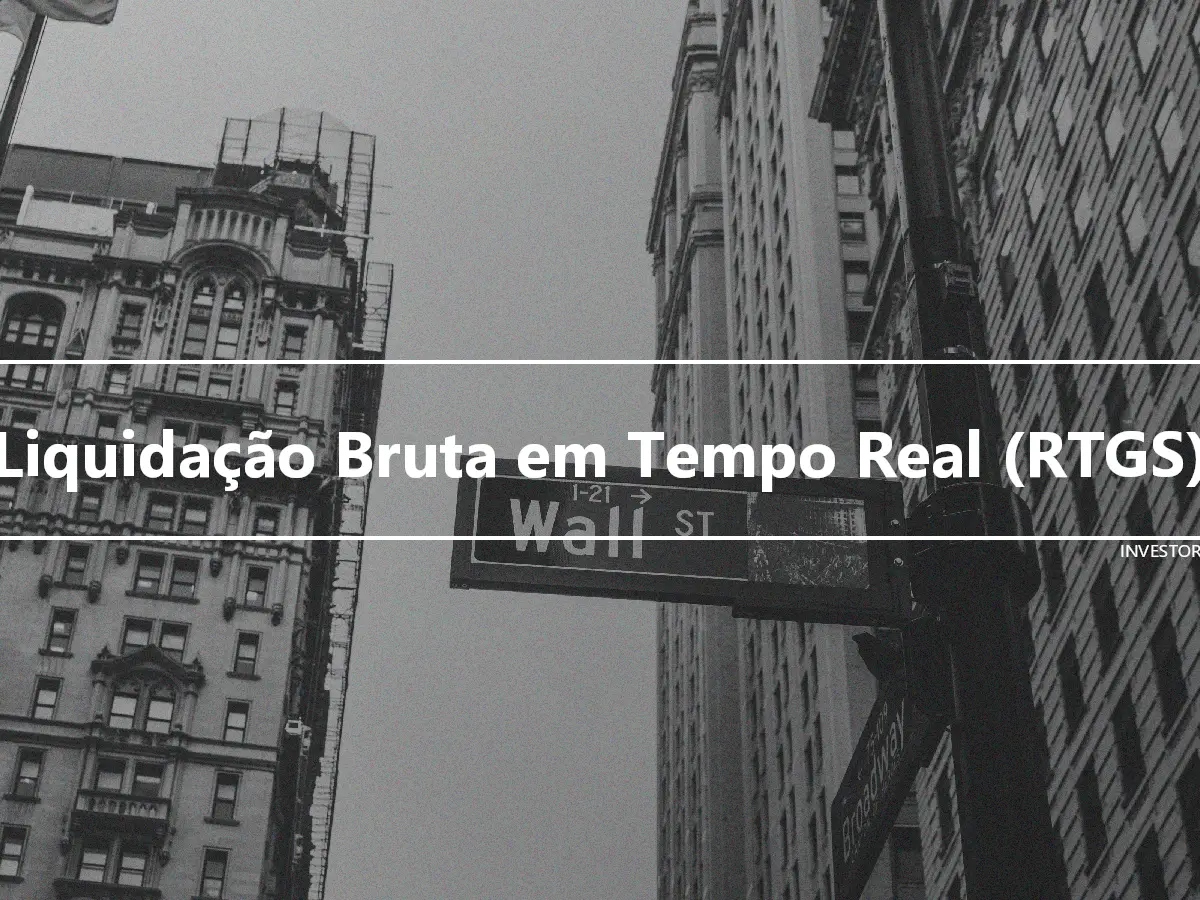 Liquidação Bruta em Tempo Real (RTGS)