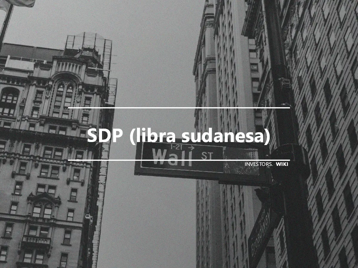 SDP (libra sudanesa)