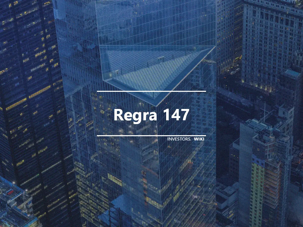 Regra 147