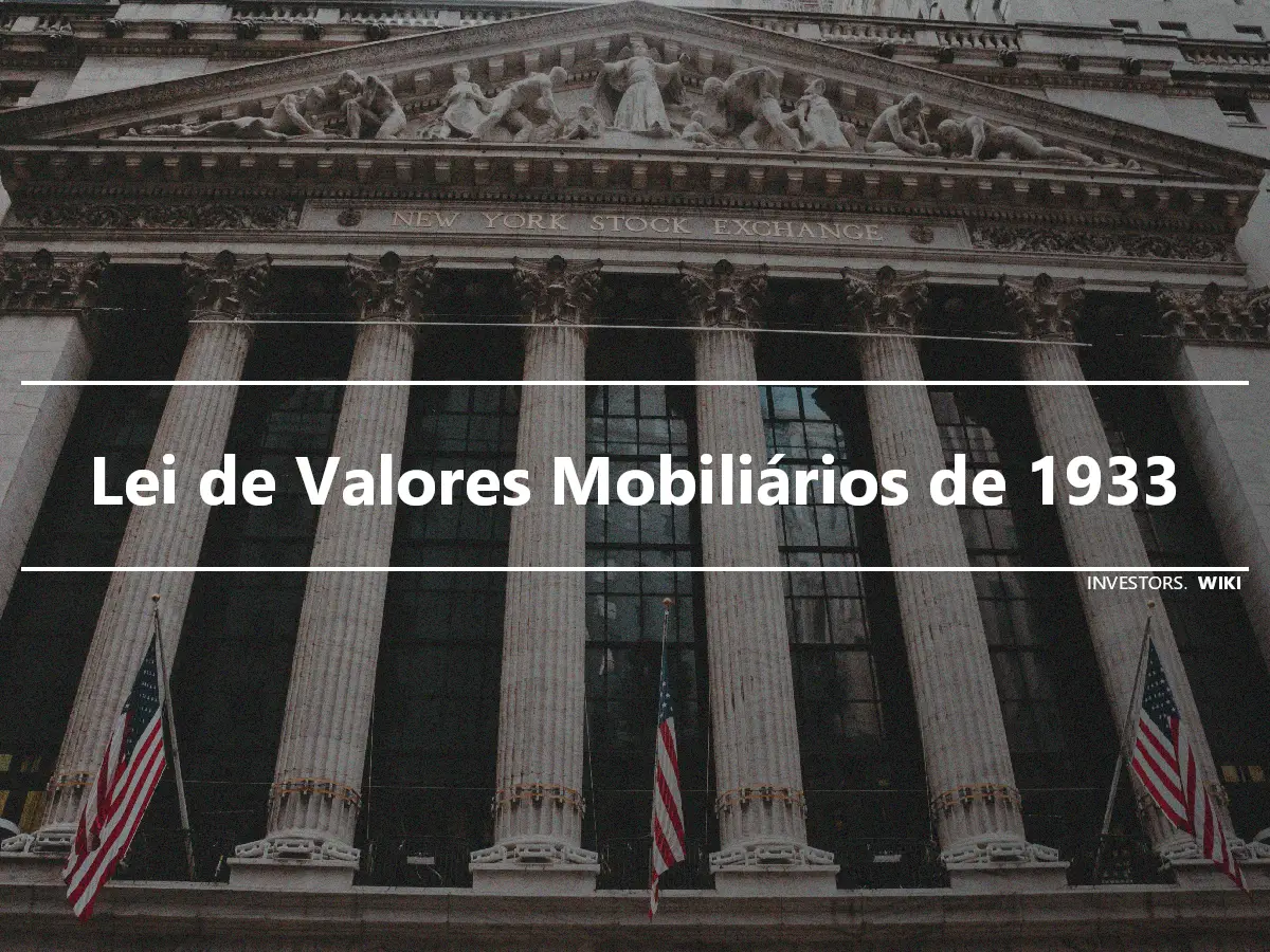 Lei de Valores Mobiliários de 1933