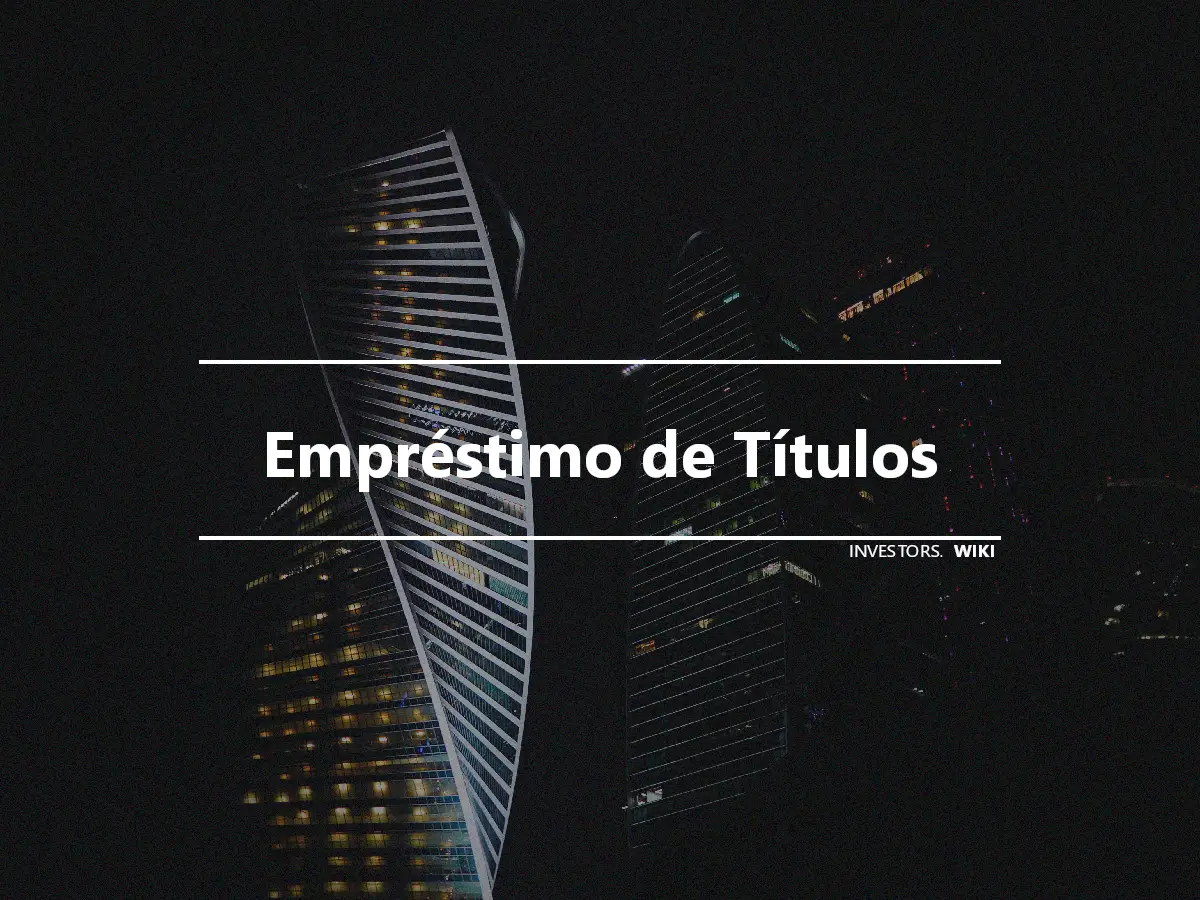 Empréstimo de Títulos