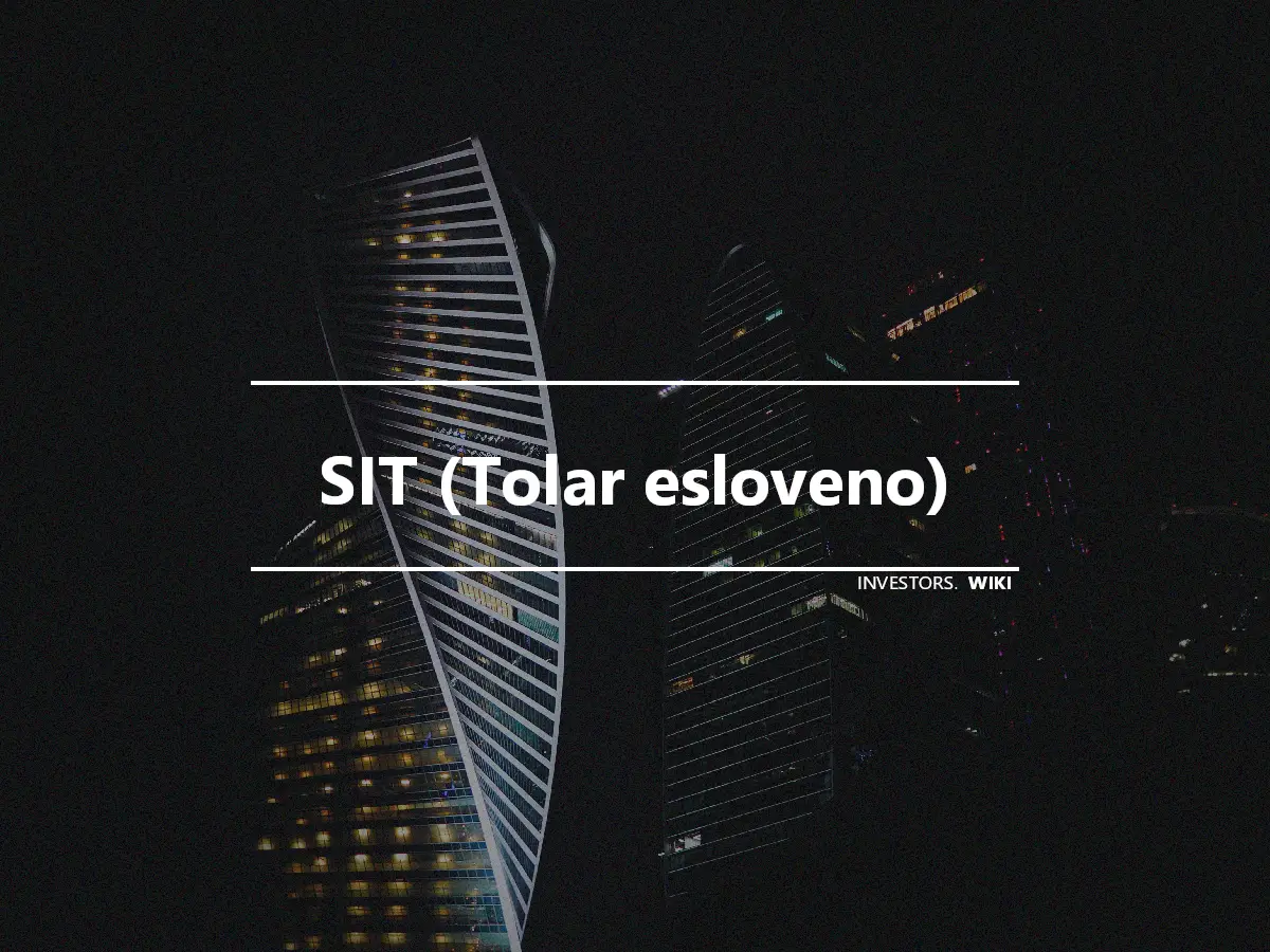 SIT (Tolar esloveno)