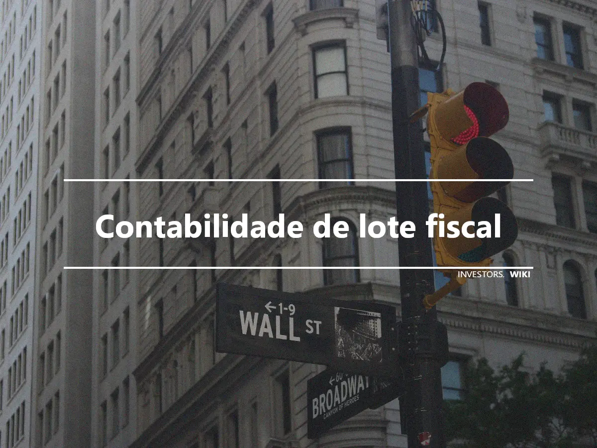 Contabilidade de lote fiscal