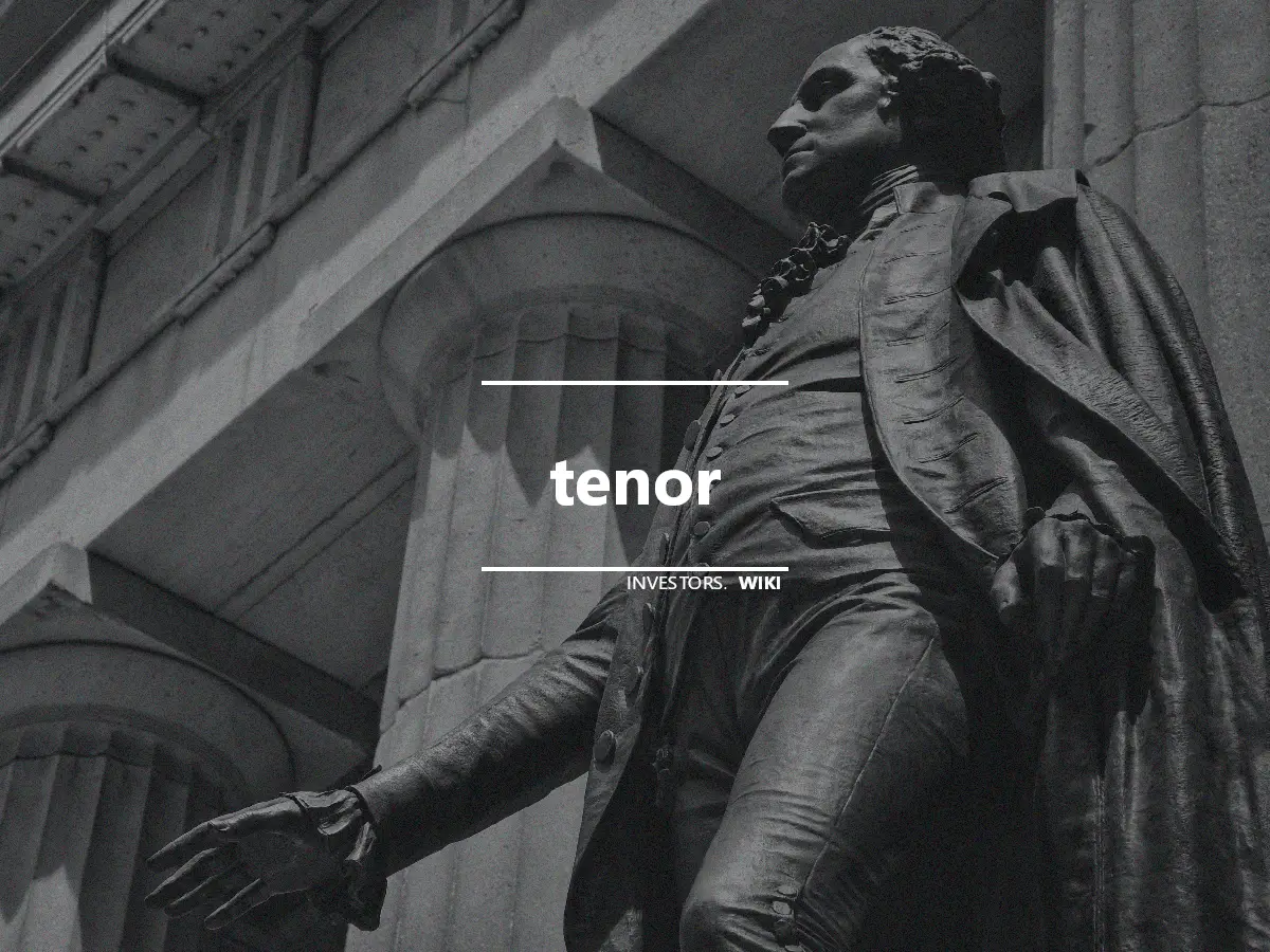 tenor