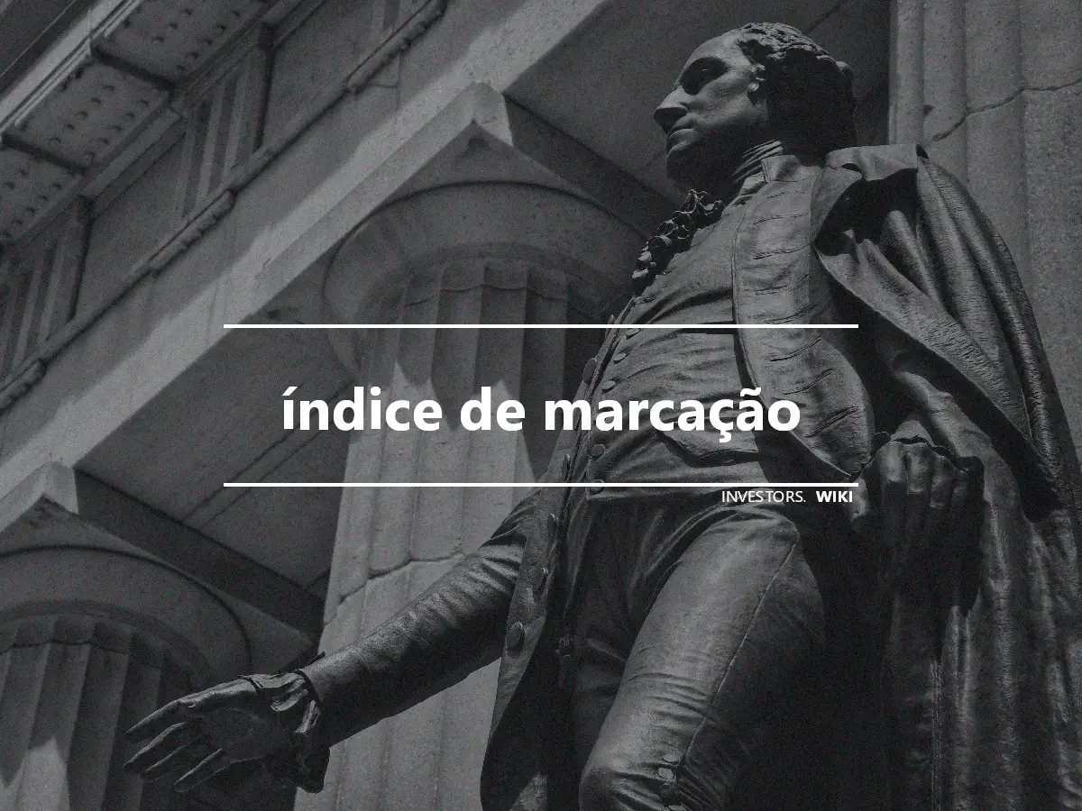 índice de marcação