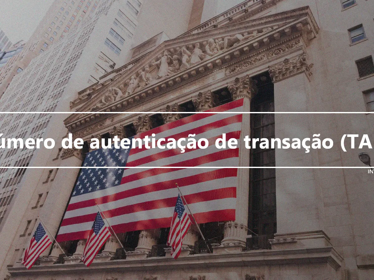 Número de autenticação de transação (TAN)