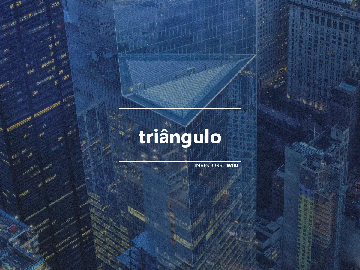 triângulo