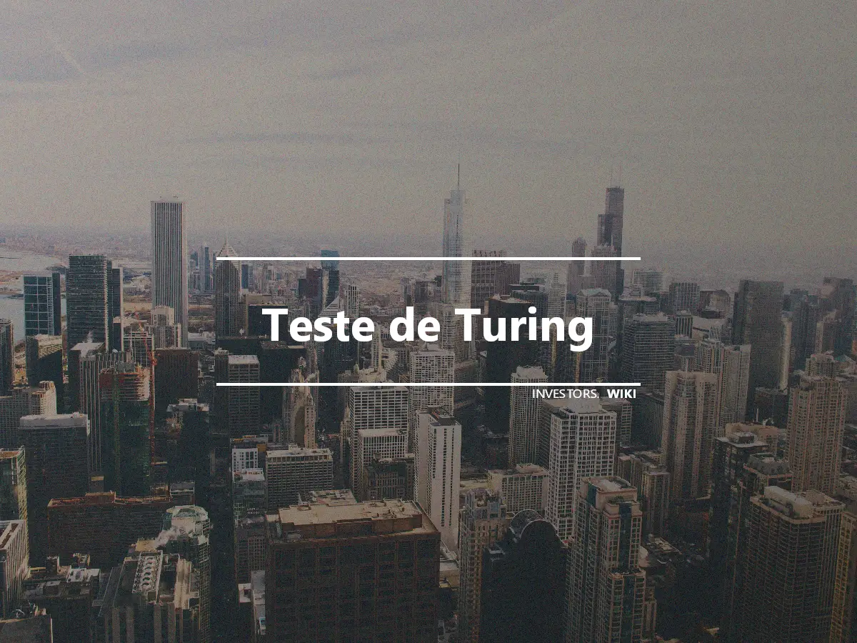 Teste de Turing