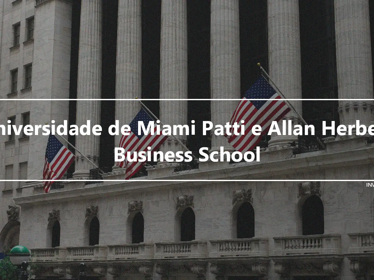 Universidade de Miami Patti e Allan Herbert Business School