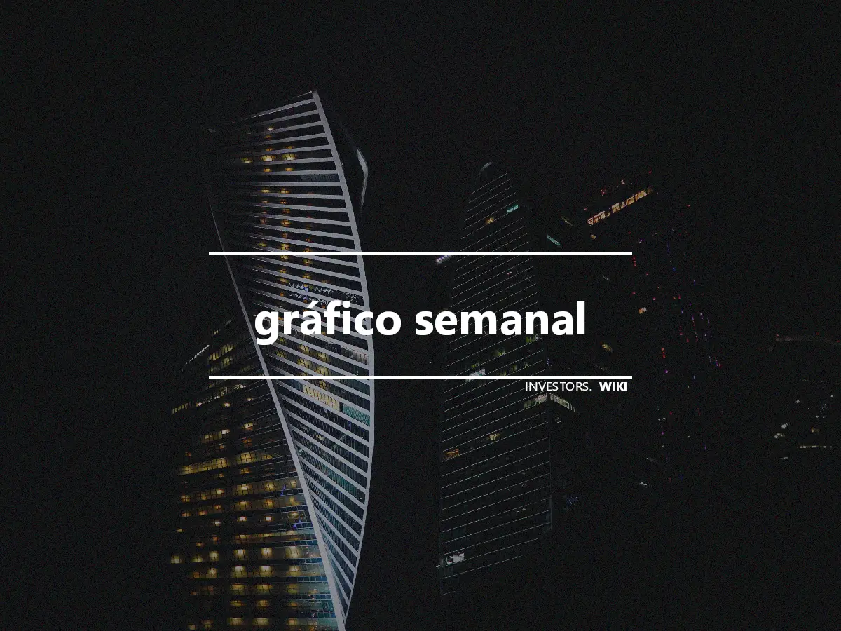 gráfico semanal