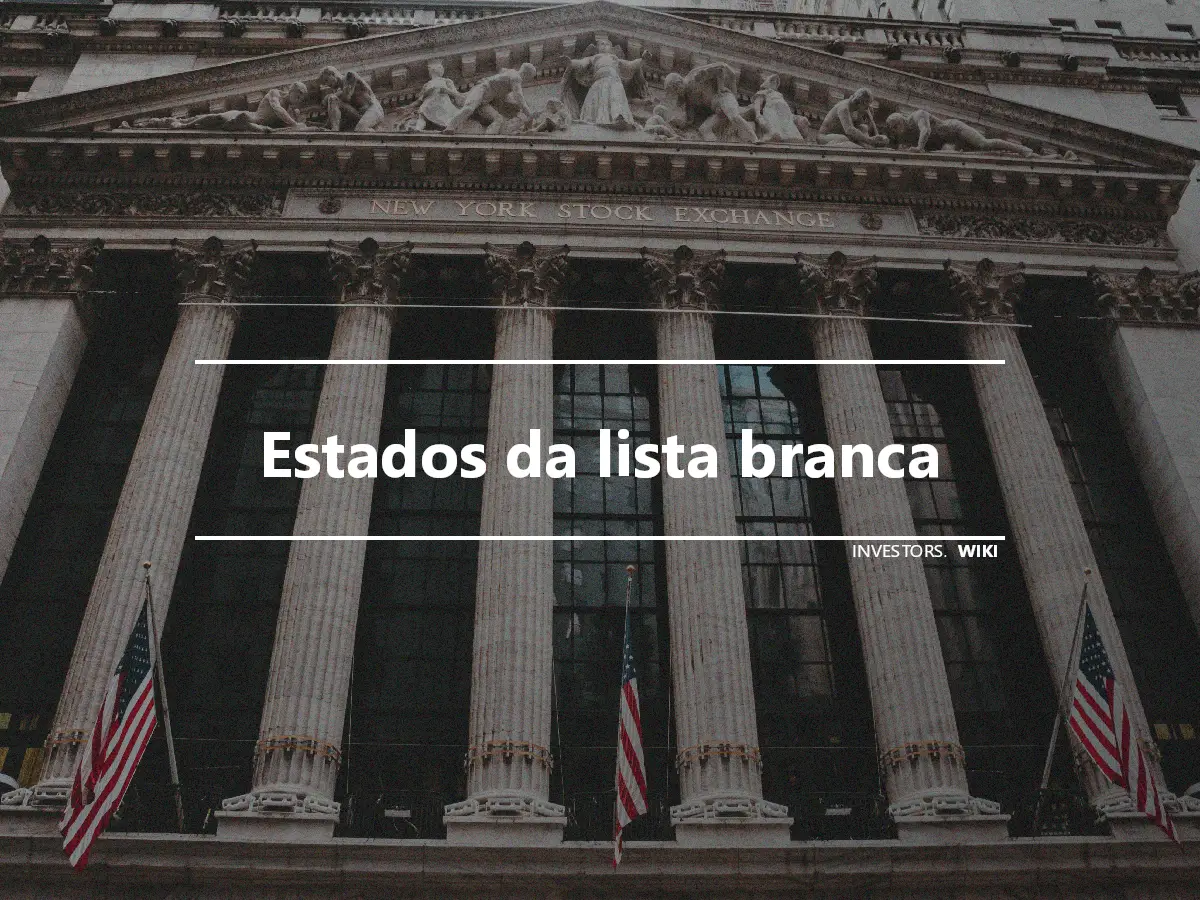 Estados da lista branca