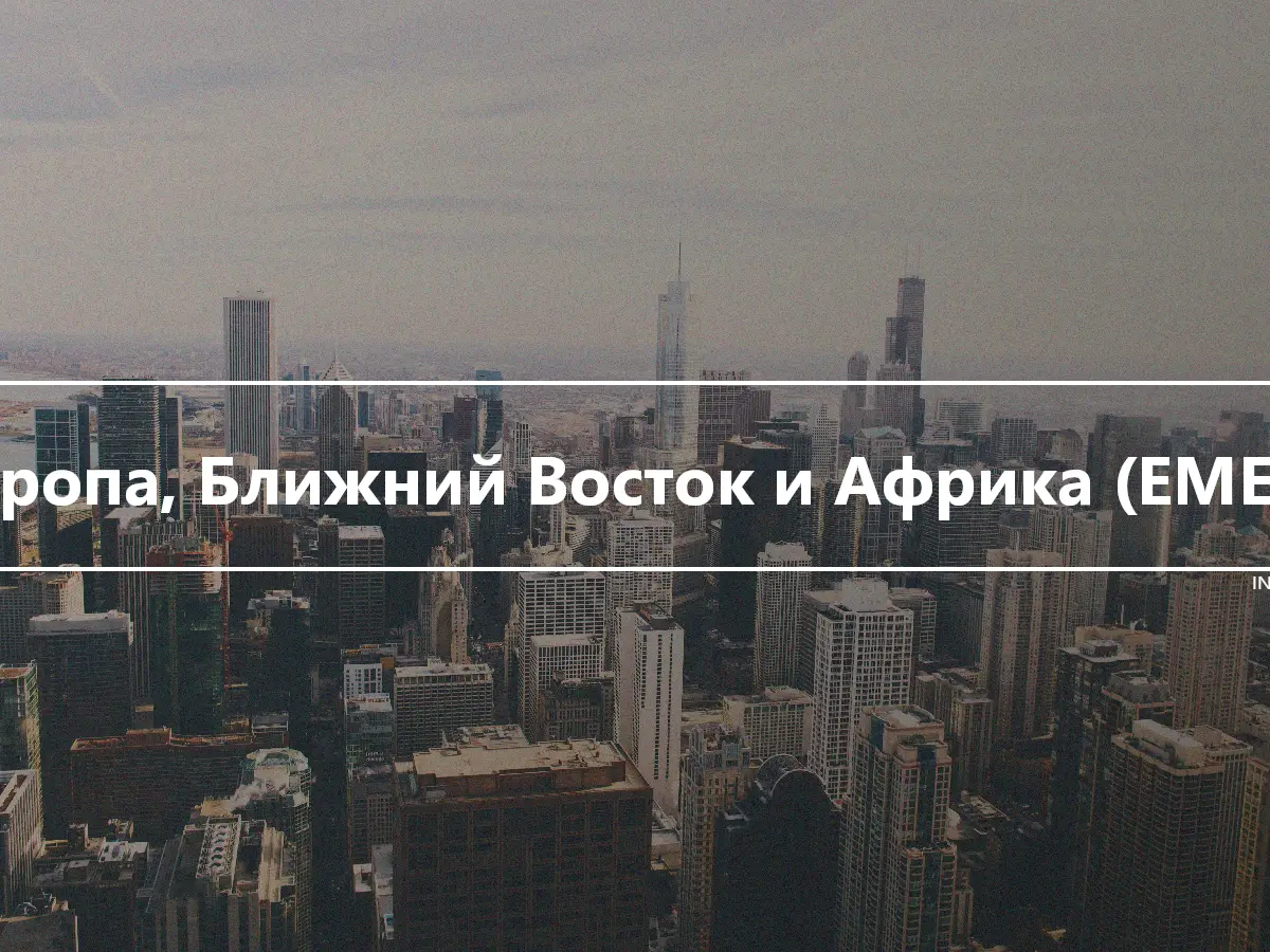 Европа, Ближний Восток и Африка (EMEA)