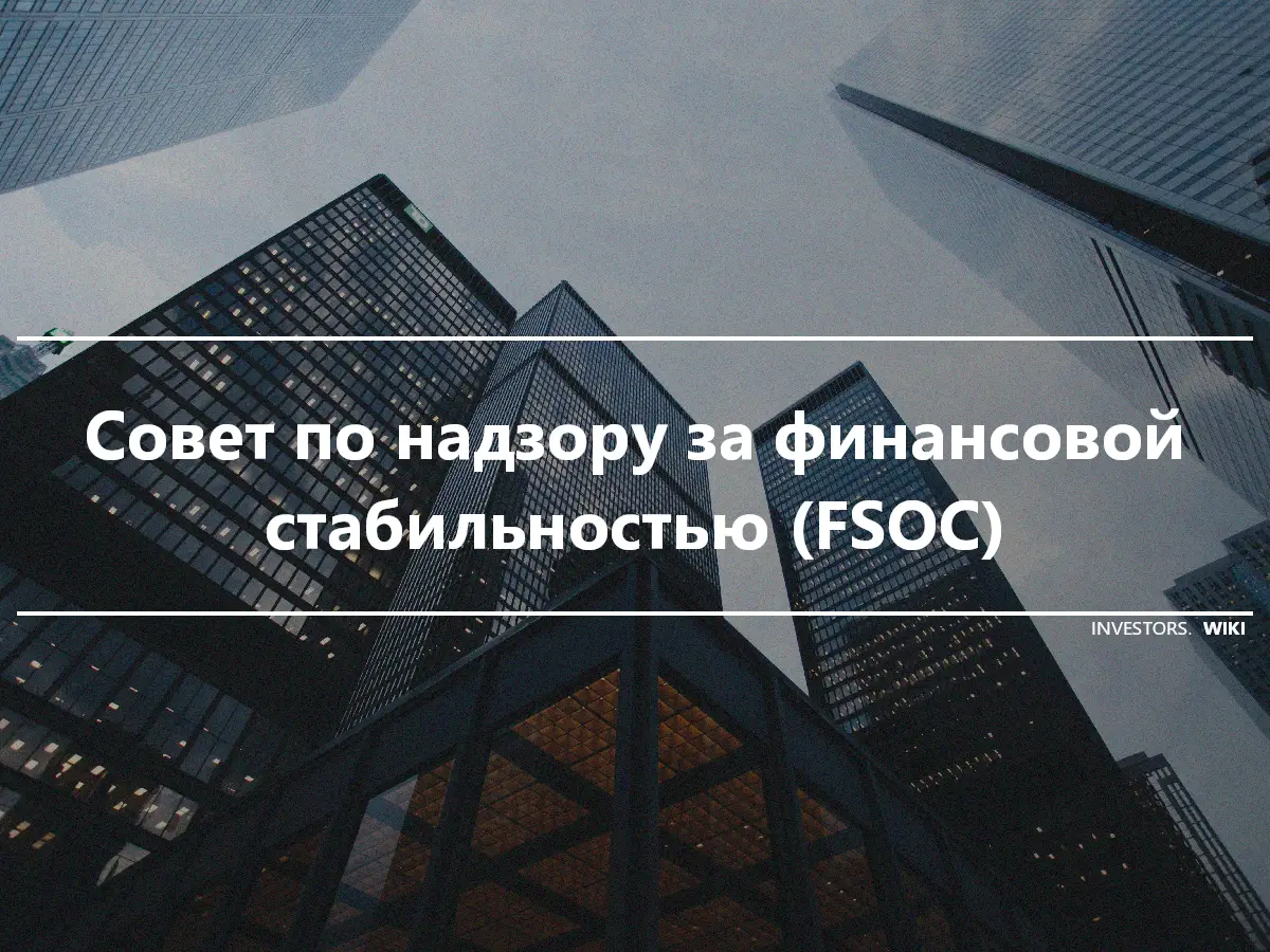 Совет по надзору за финансовой стабильностью (FSOC)