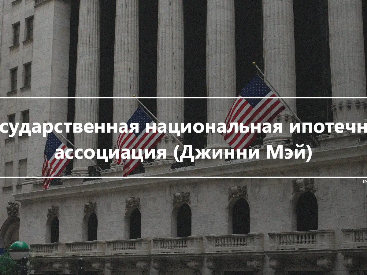 Государственная национальная ипотечная ассоциация (Джинни Мэй)