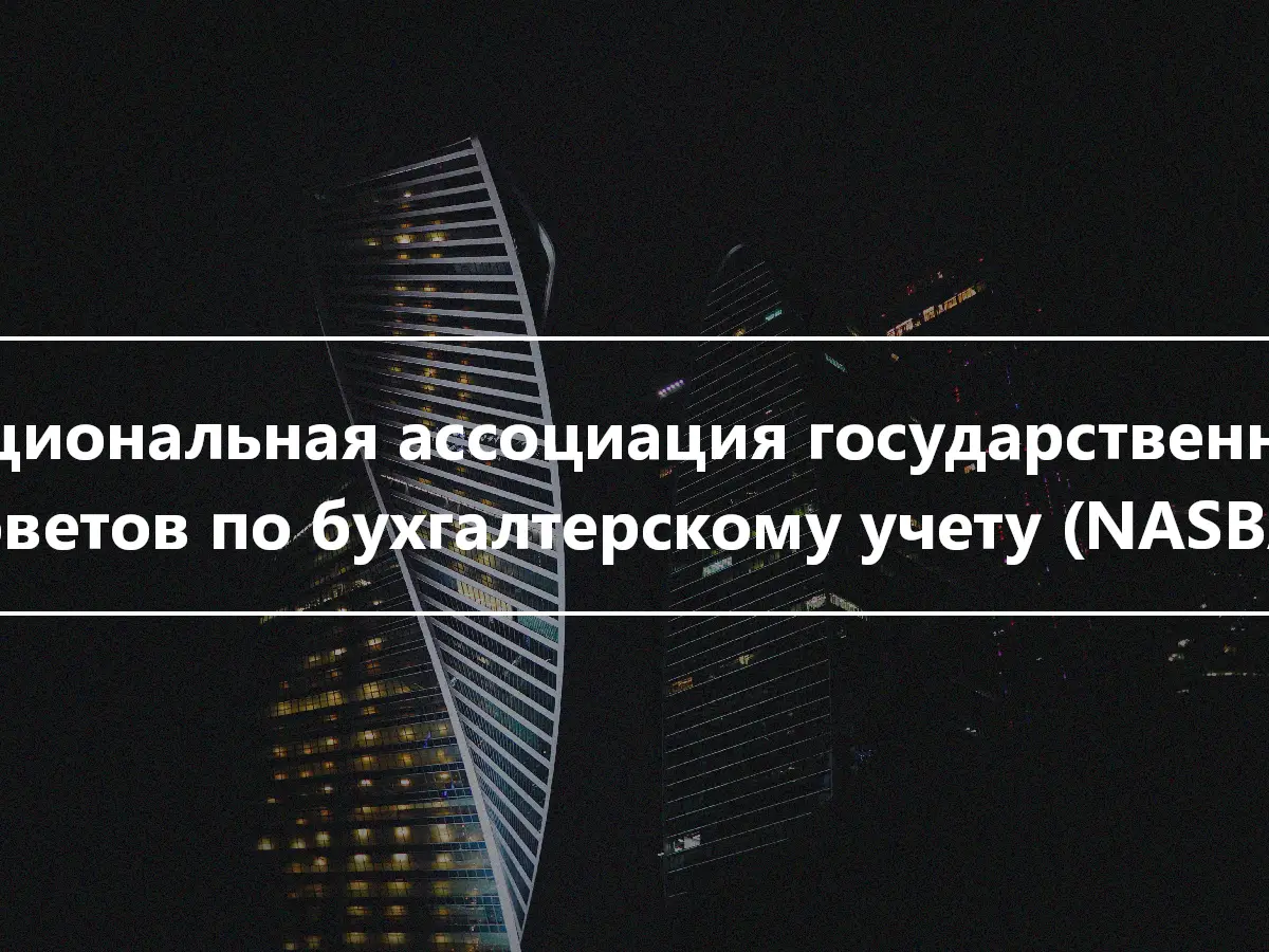 Национальная ассоциация государственных советов по бухгалтерскому учету (NASBA)