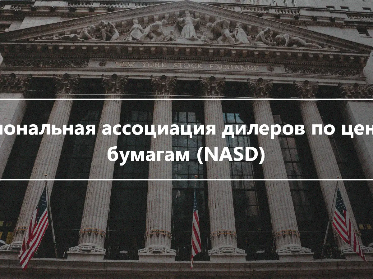 Национальная ассоциация дилеров по ценным бумагам (NASD)