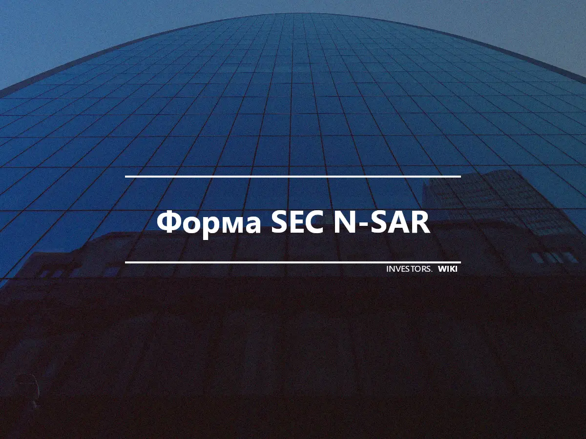 Форма SEC N-SAR