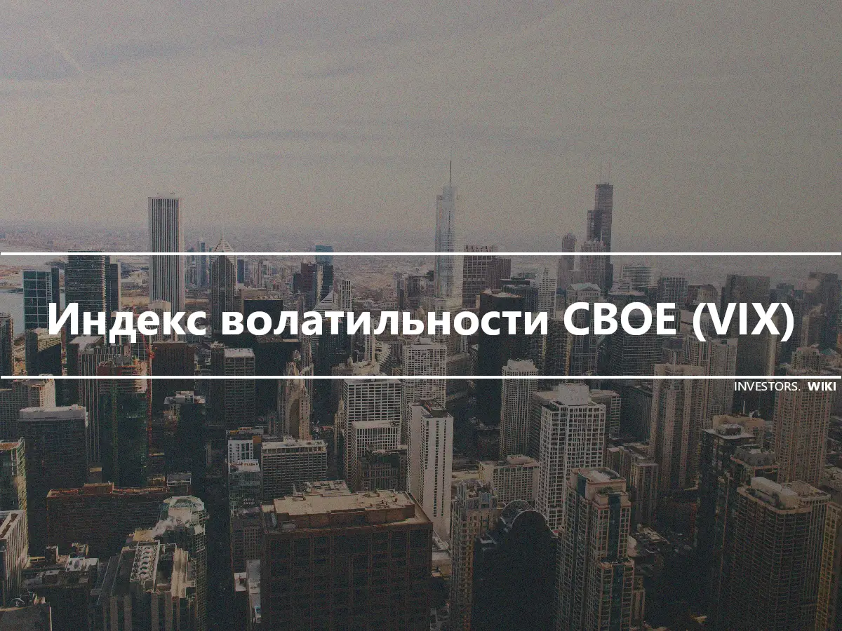 Индекс волатильности CBOE (VIX)