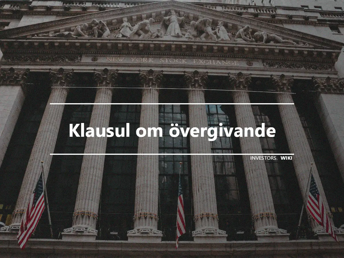 Klausul om övergivande