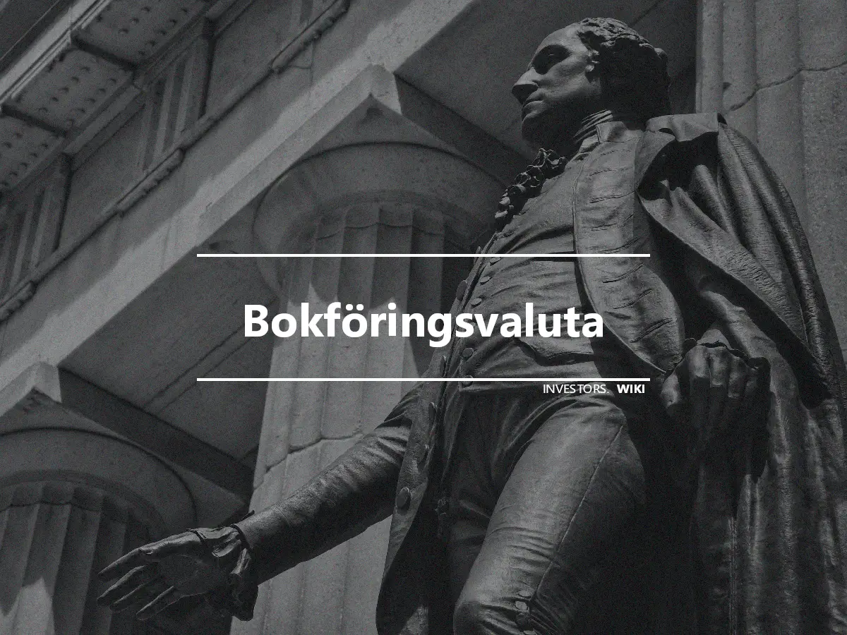 Bokföringsvaluta