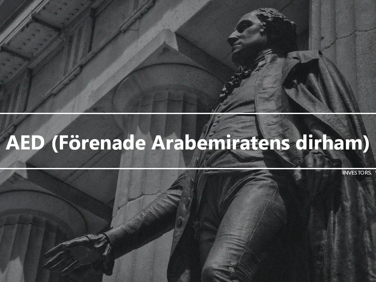 AED (Förenade Arabemiratens dirham)