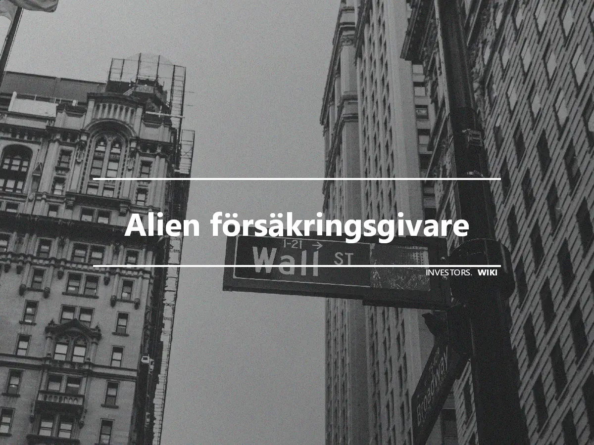 Alien försäkringsgivare