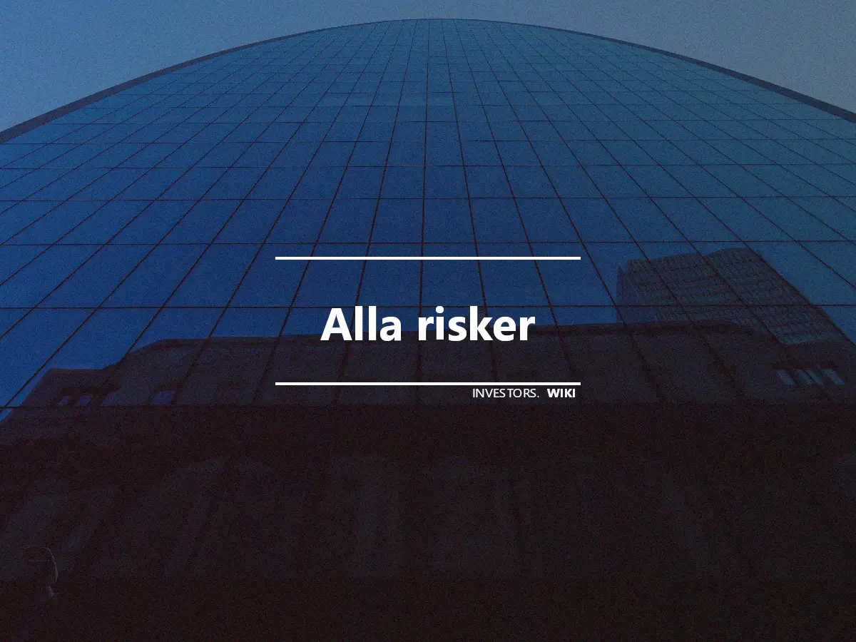 Alla risker