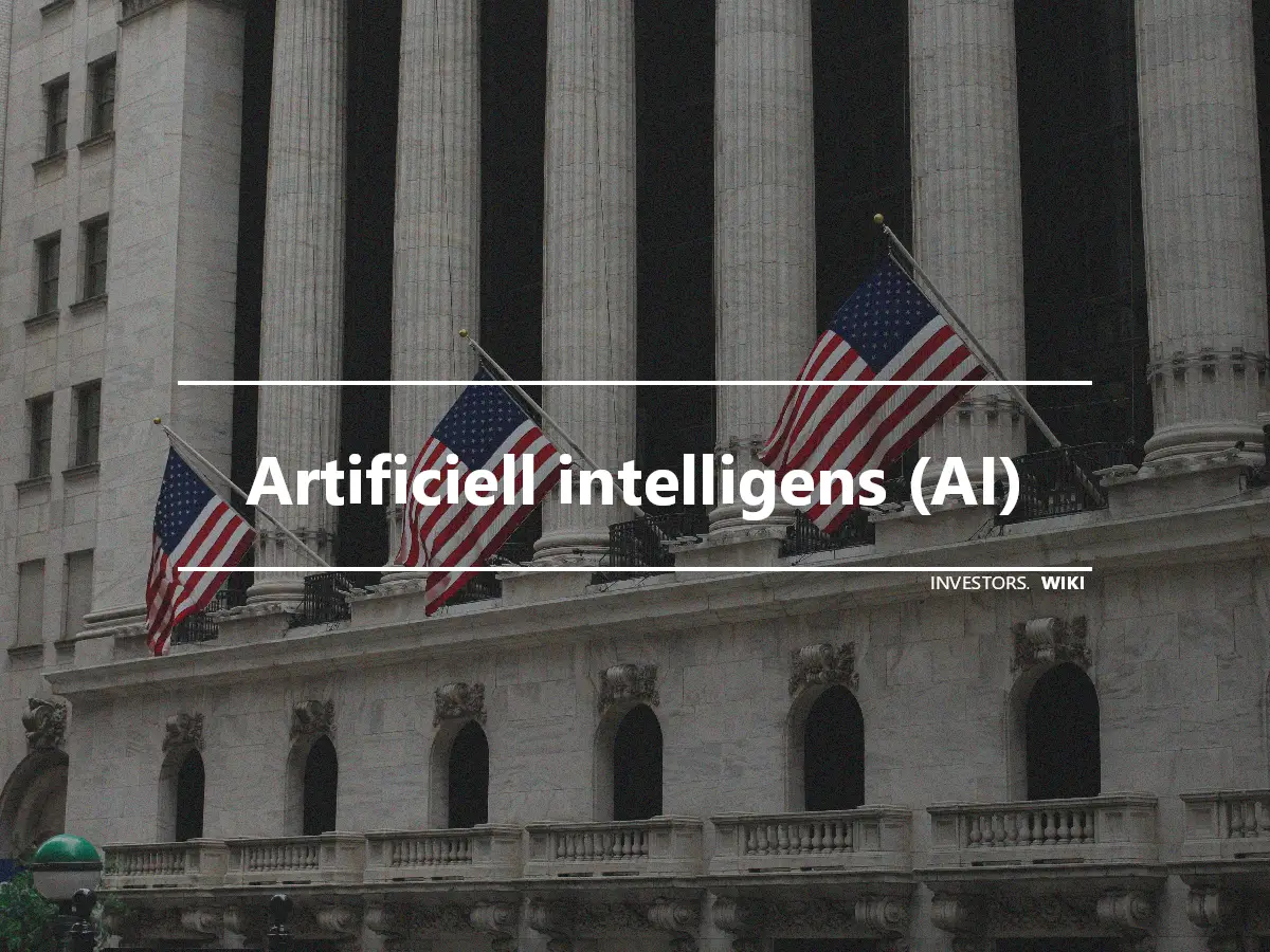 Artificiell intelligens (AI)
