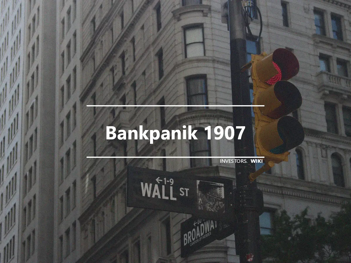 Bankpanik 1907