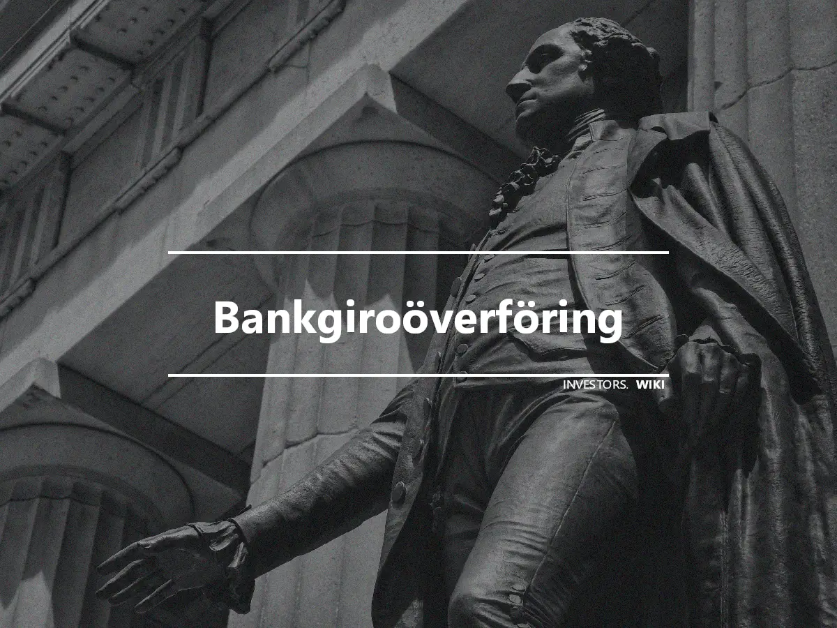 Bankgiroöverföring