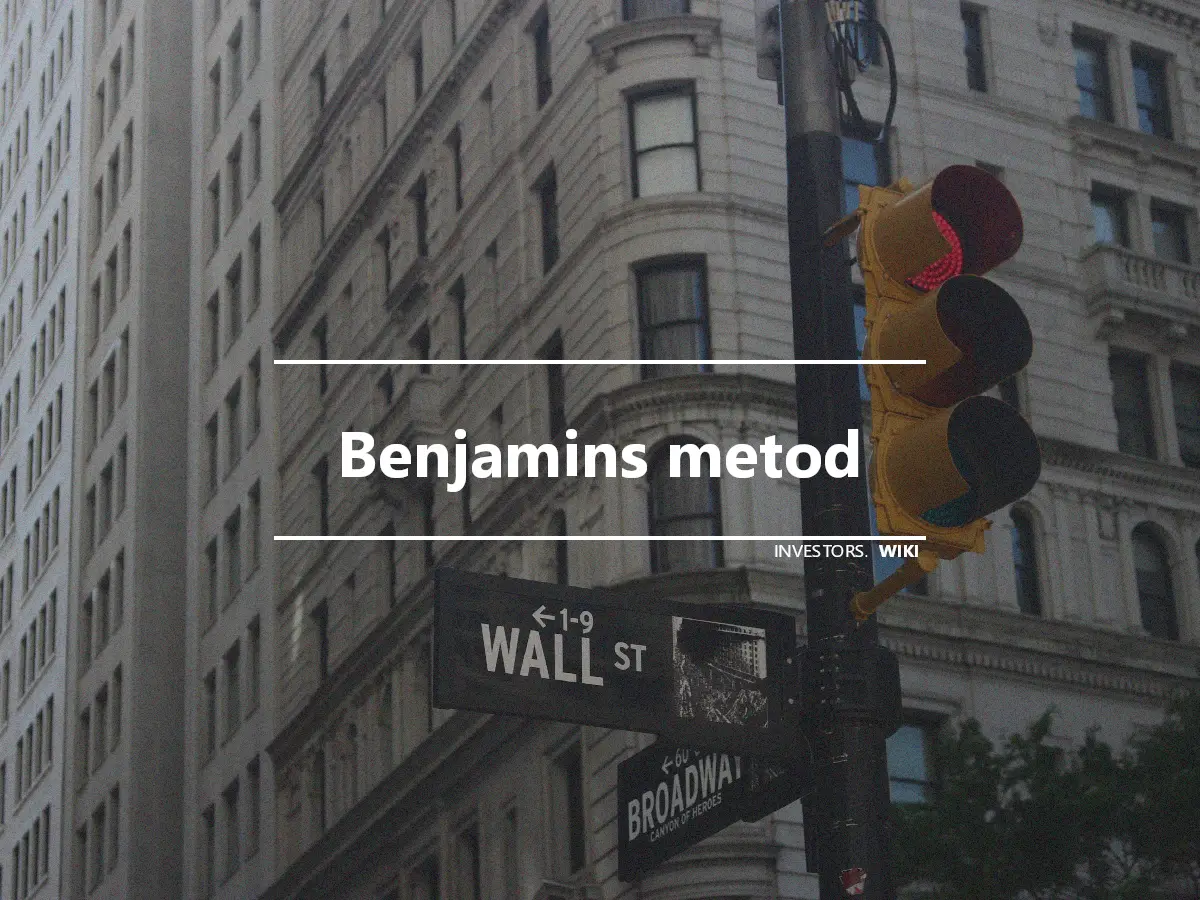Benjamins metod