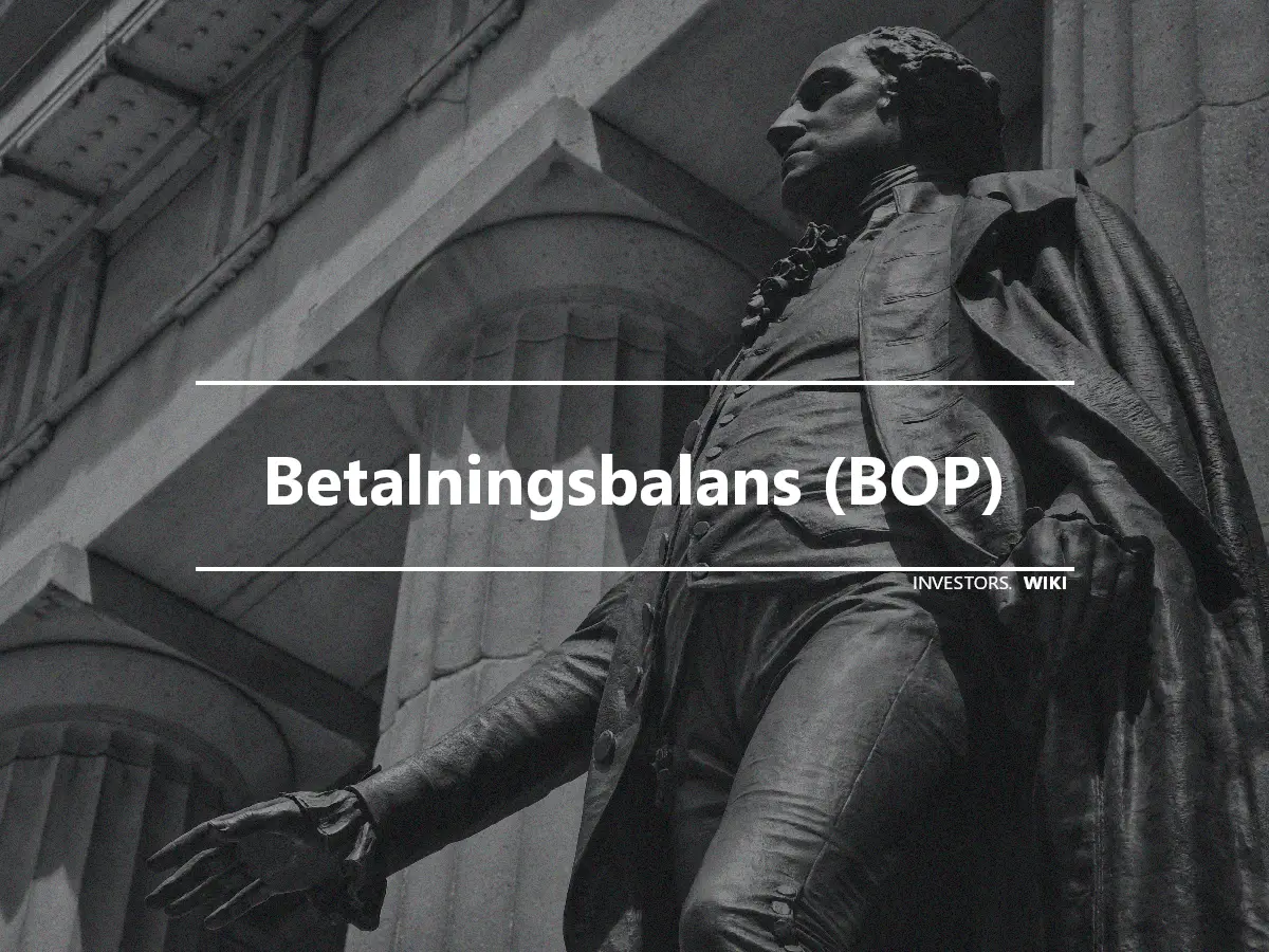 Betalningsbalans (BOP)