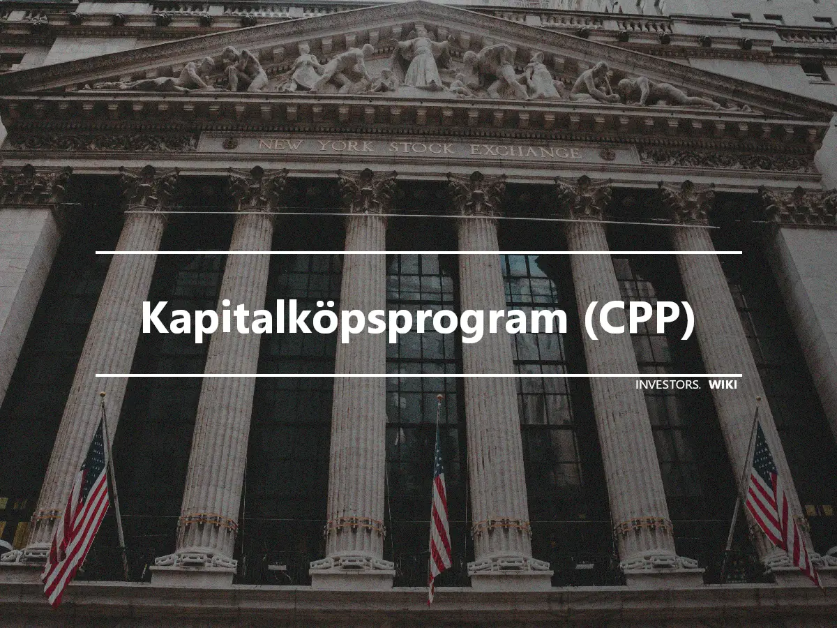 Kapitalköpsprogram (CPP)