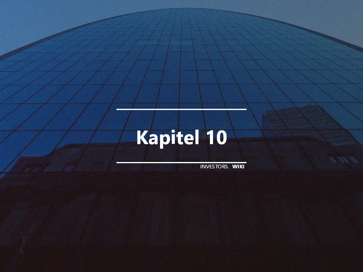 Kapitel 10