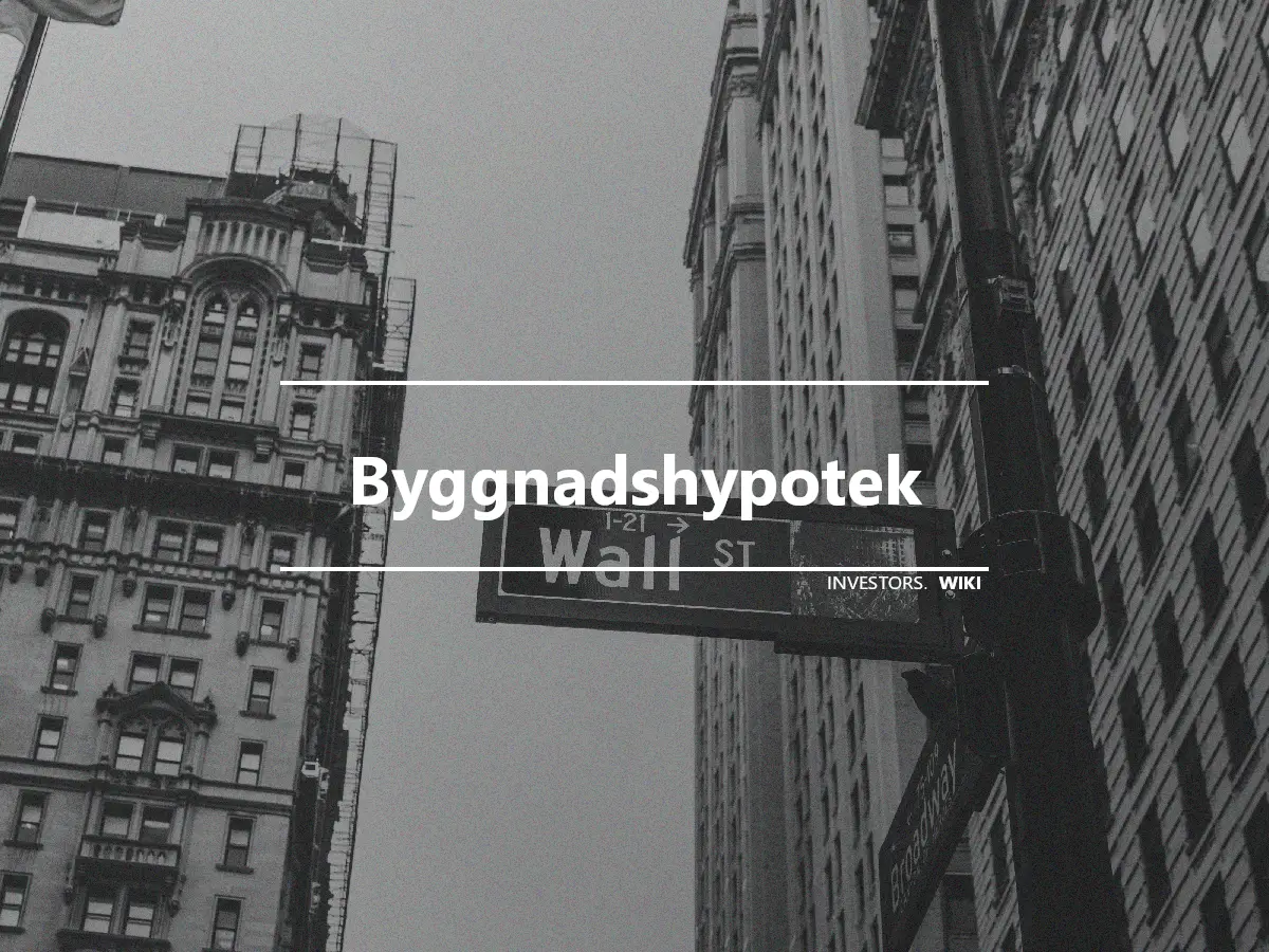 Byggnadshypotek