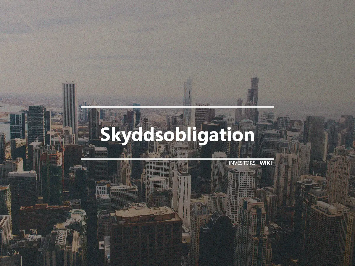 Skyddsobligation