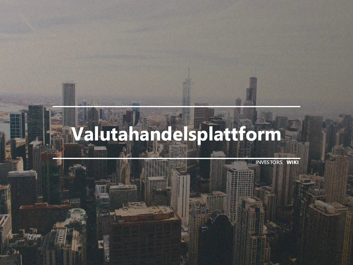 Valutahandelsplattform