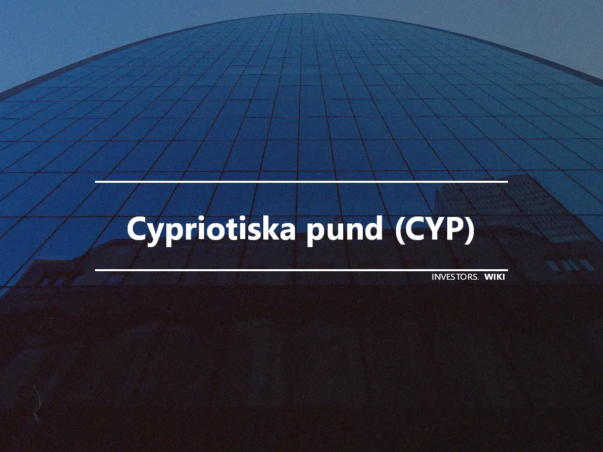 Cypriotiska pund (CYP)