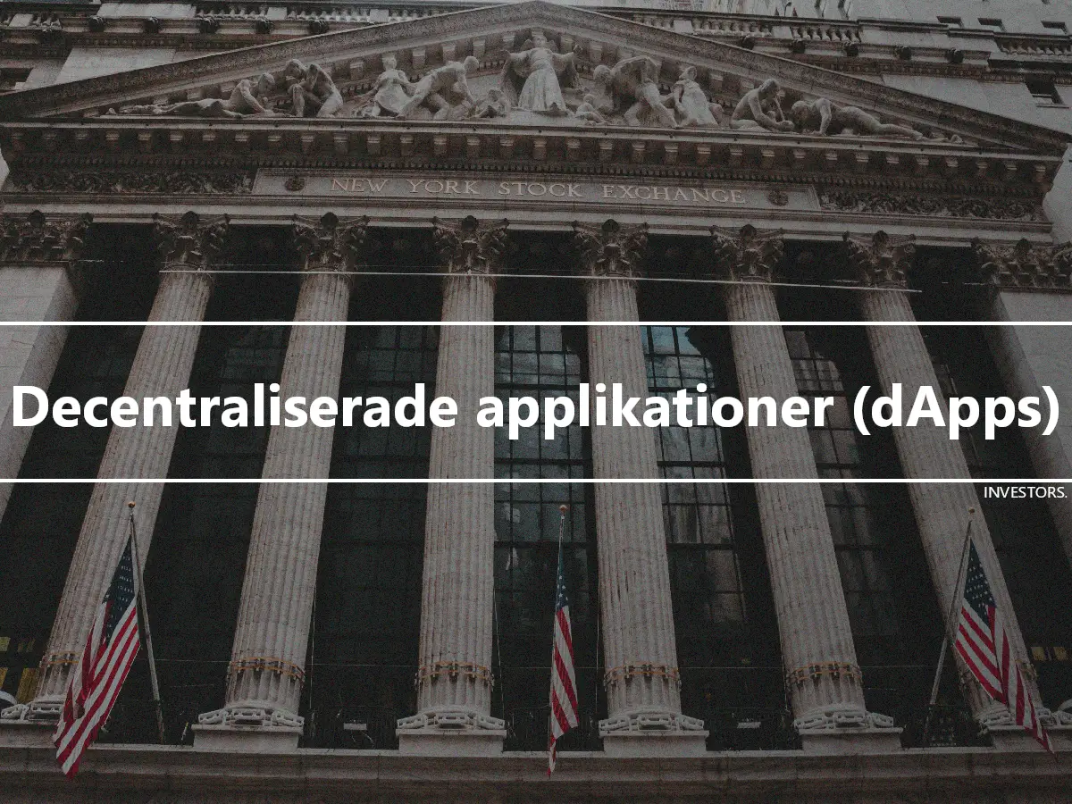 Decentraliserade applikationer (dApps)