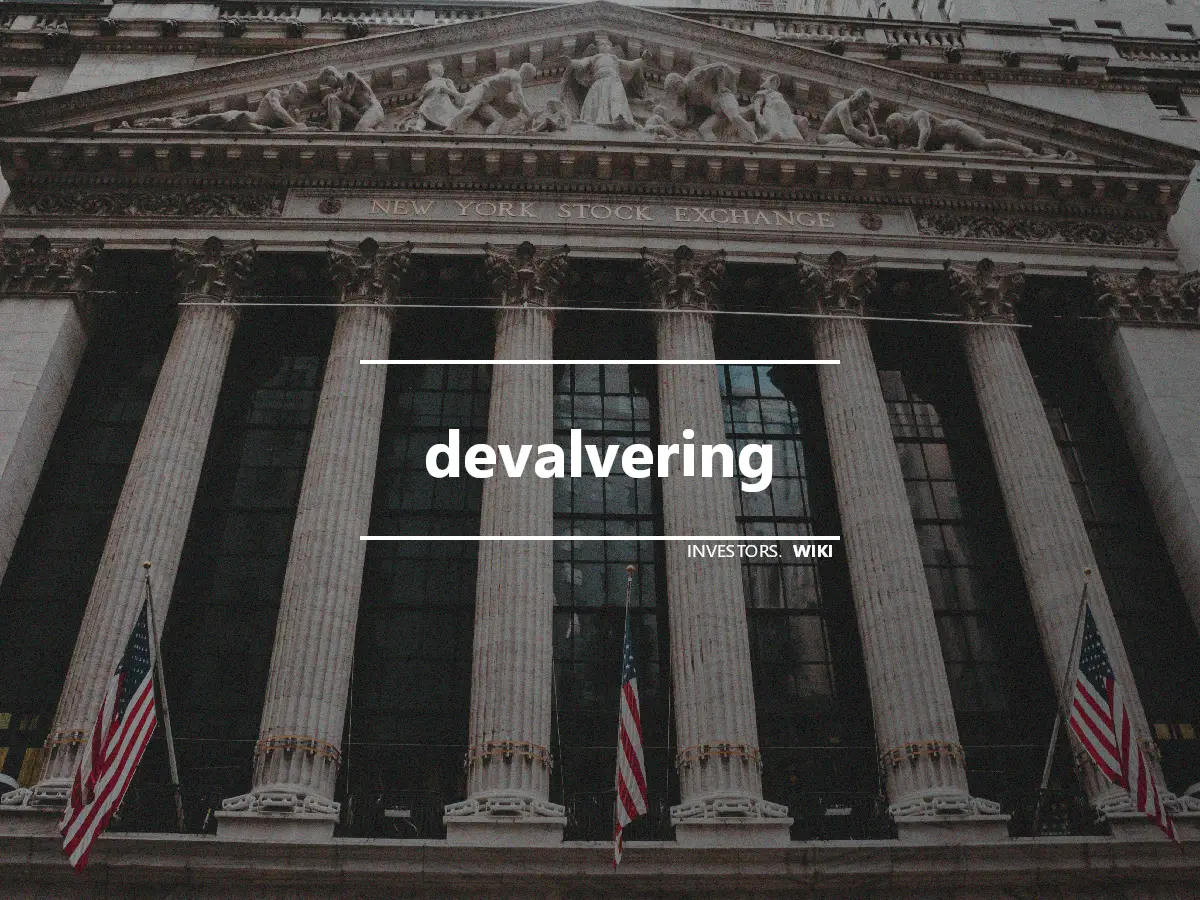 devalvering