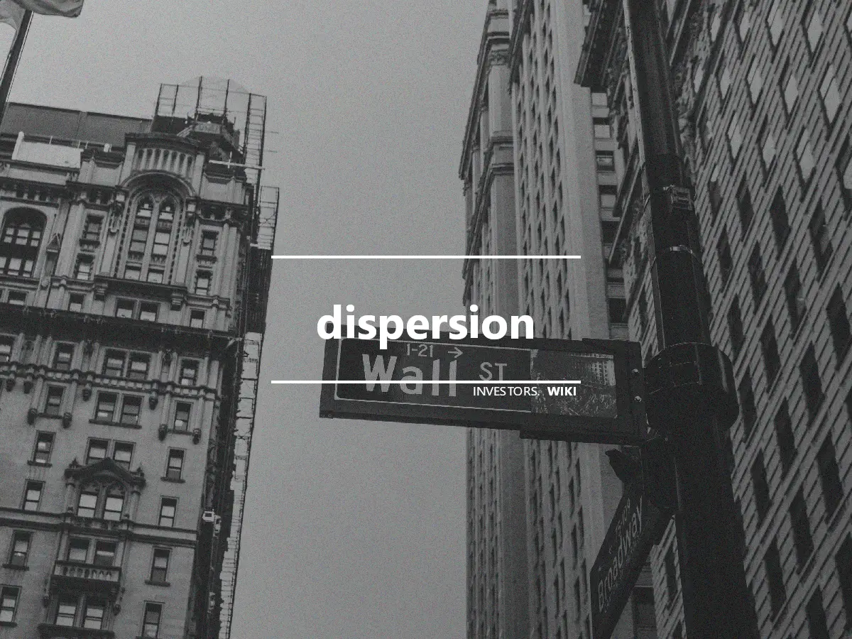 dispersion