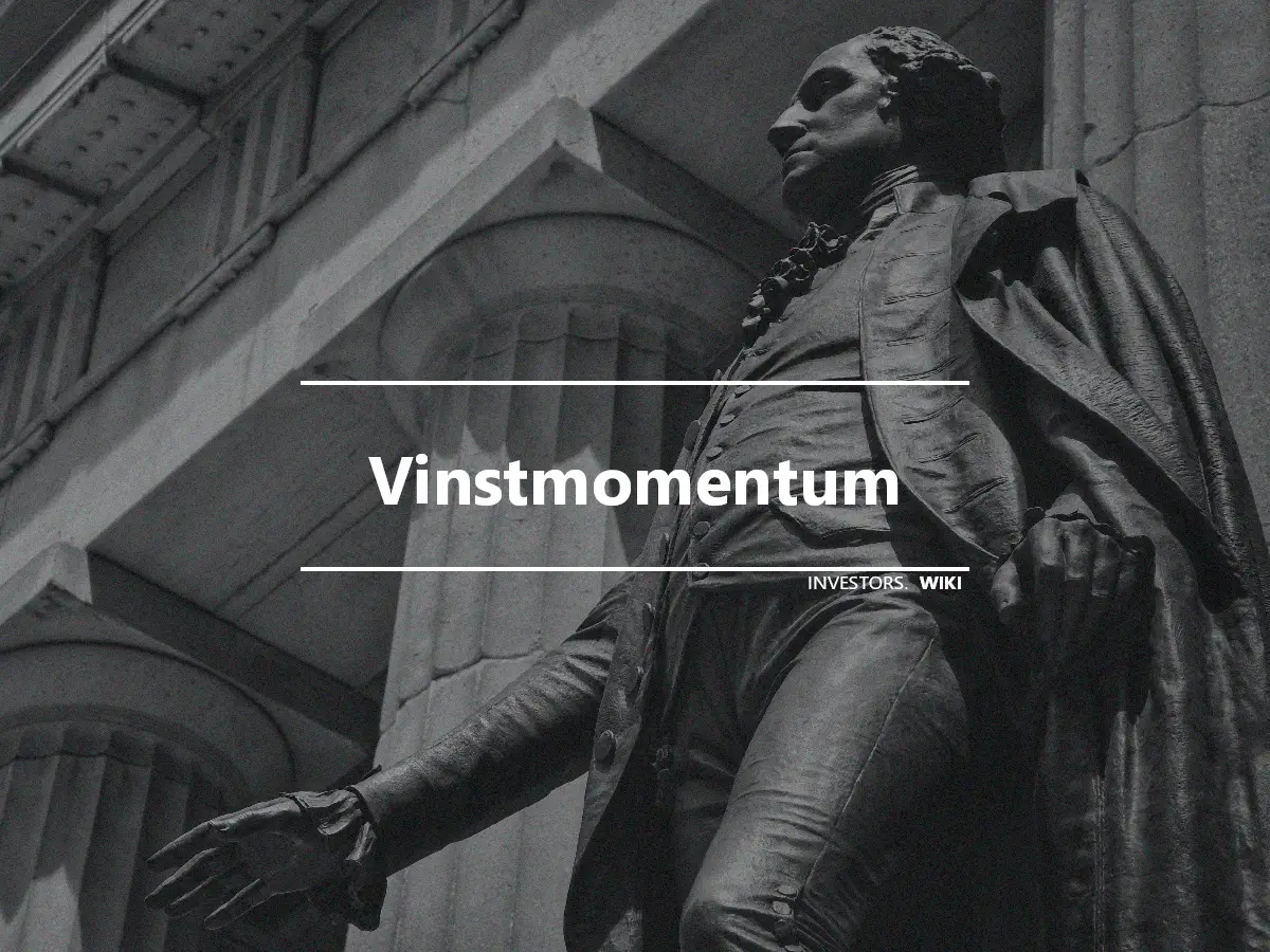 Vinstmomentum