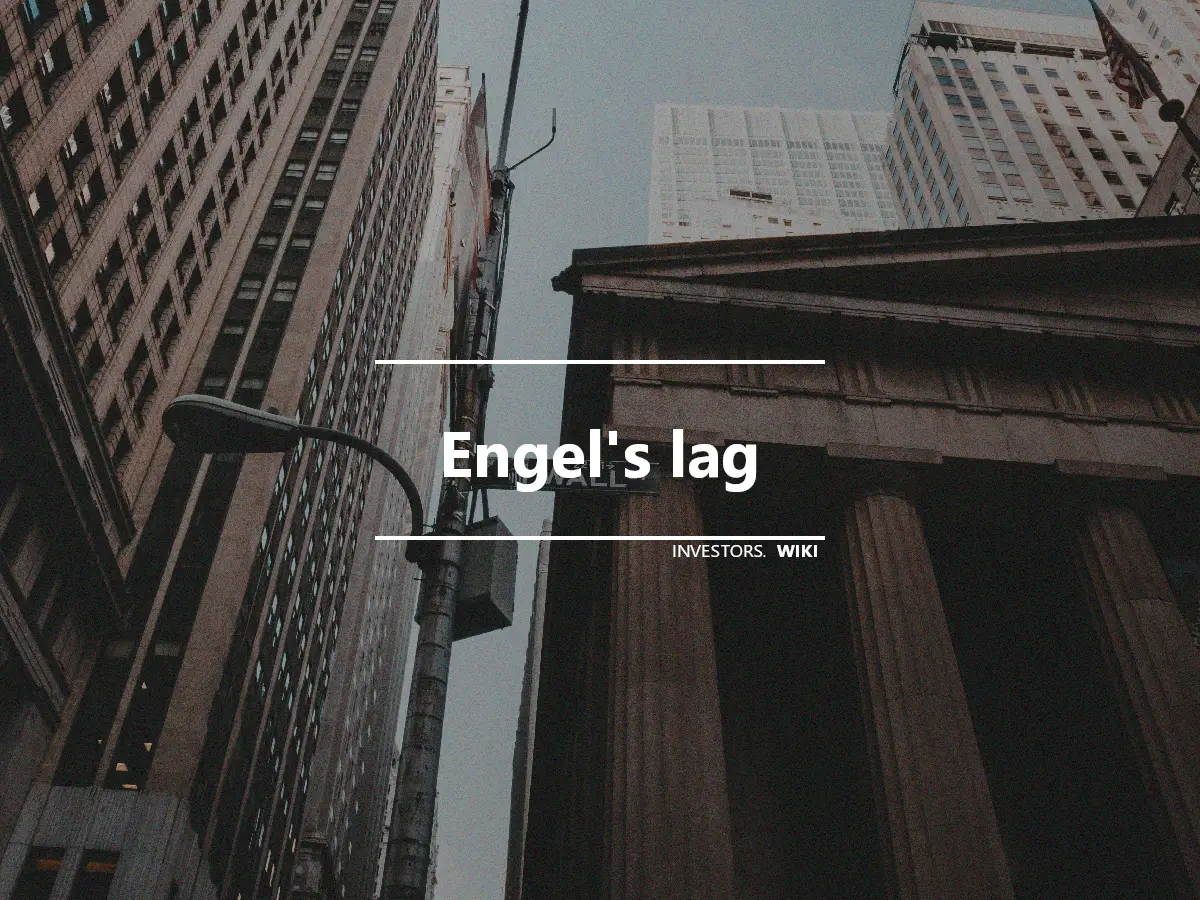 Engel's lag