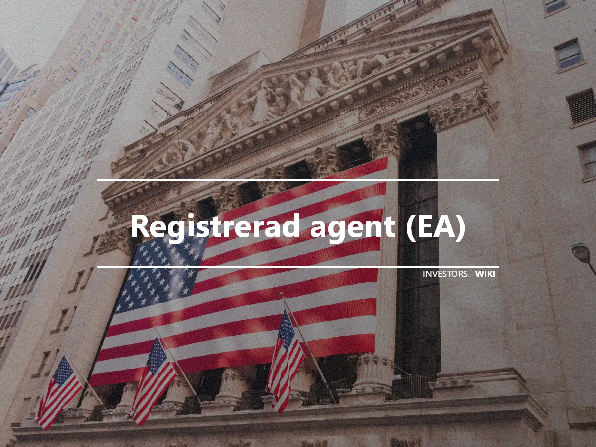Registrerad agent (EA)