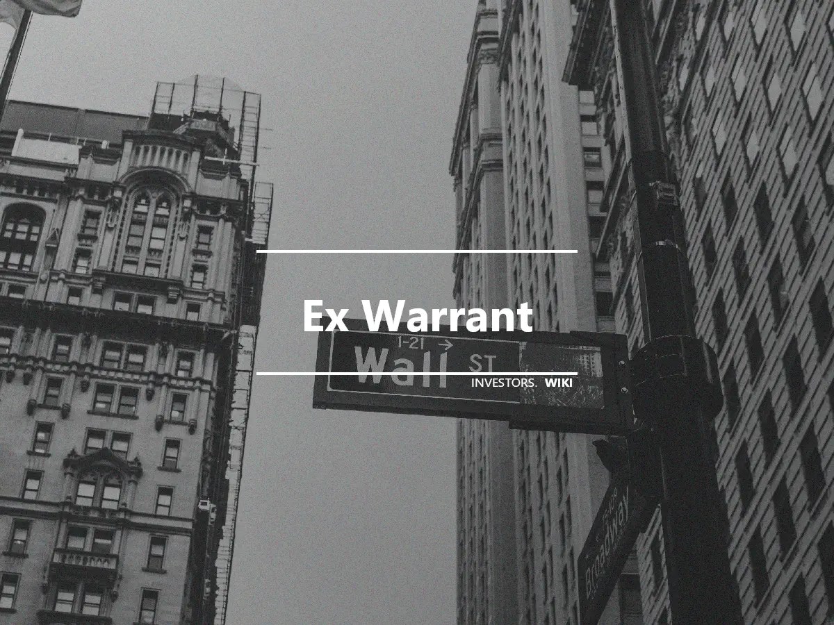 Ex Warrant