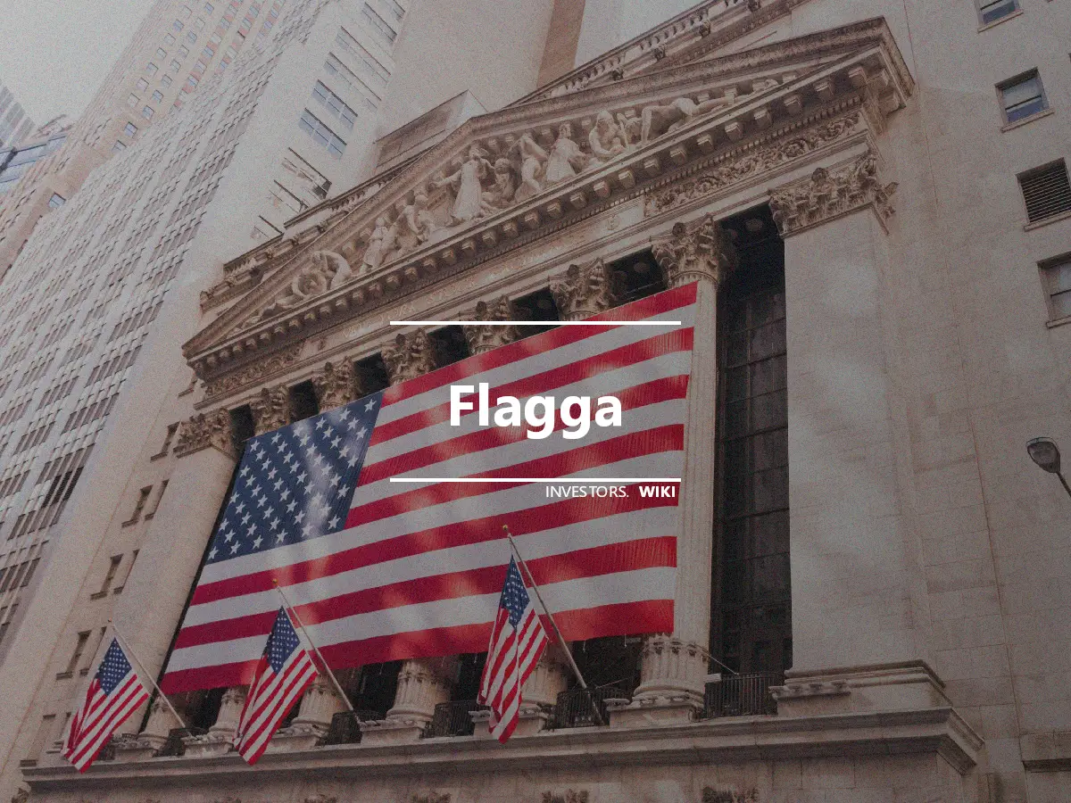 Flagga
